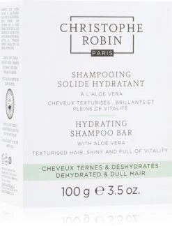 Christophe Robin Hydrating Shampoo Bar With Aloe Vera