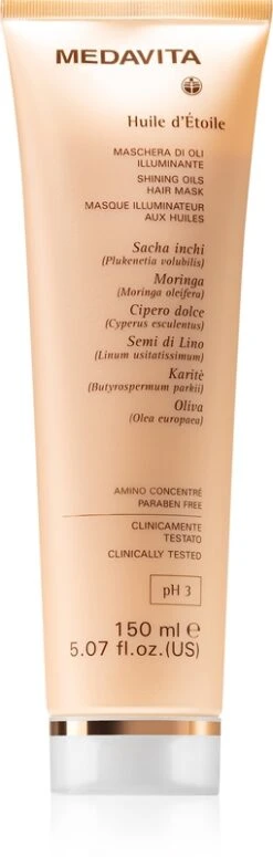 Medavita Huile D'Étolle Shinning Oils Hair Mask