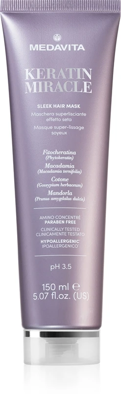 Medavita Keratin Miracle Sleek Hair Mask