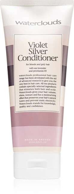 Waterclouds Violet Silver